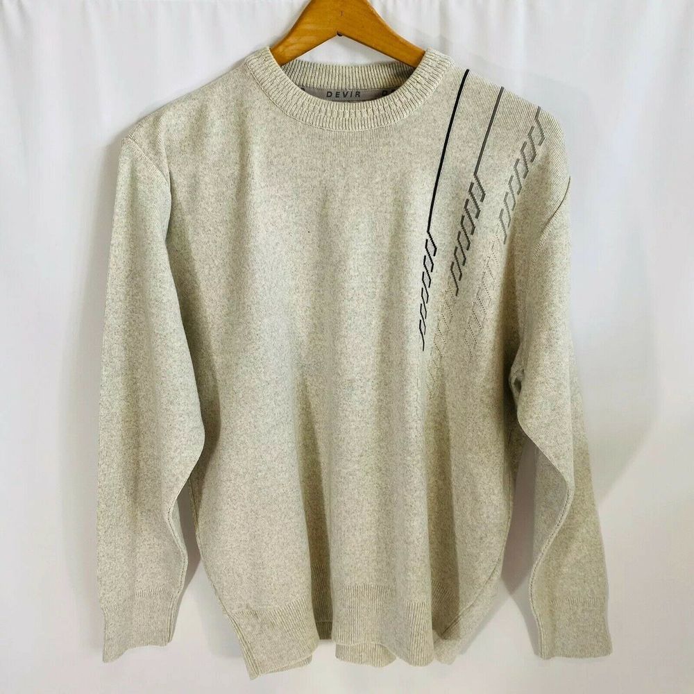 Devir Exclusive Super Wool Crew Neck Sweater M